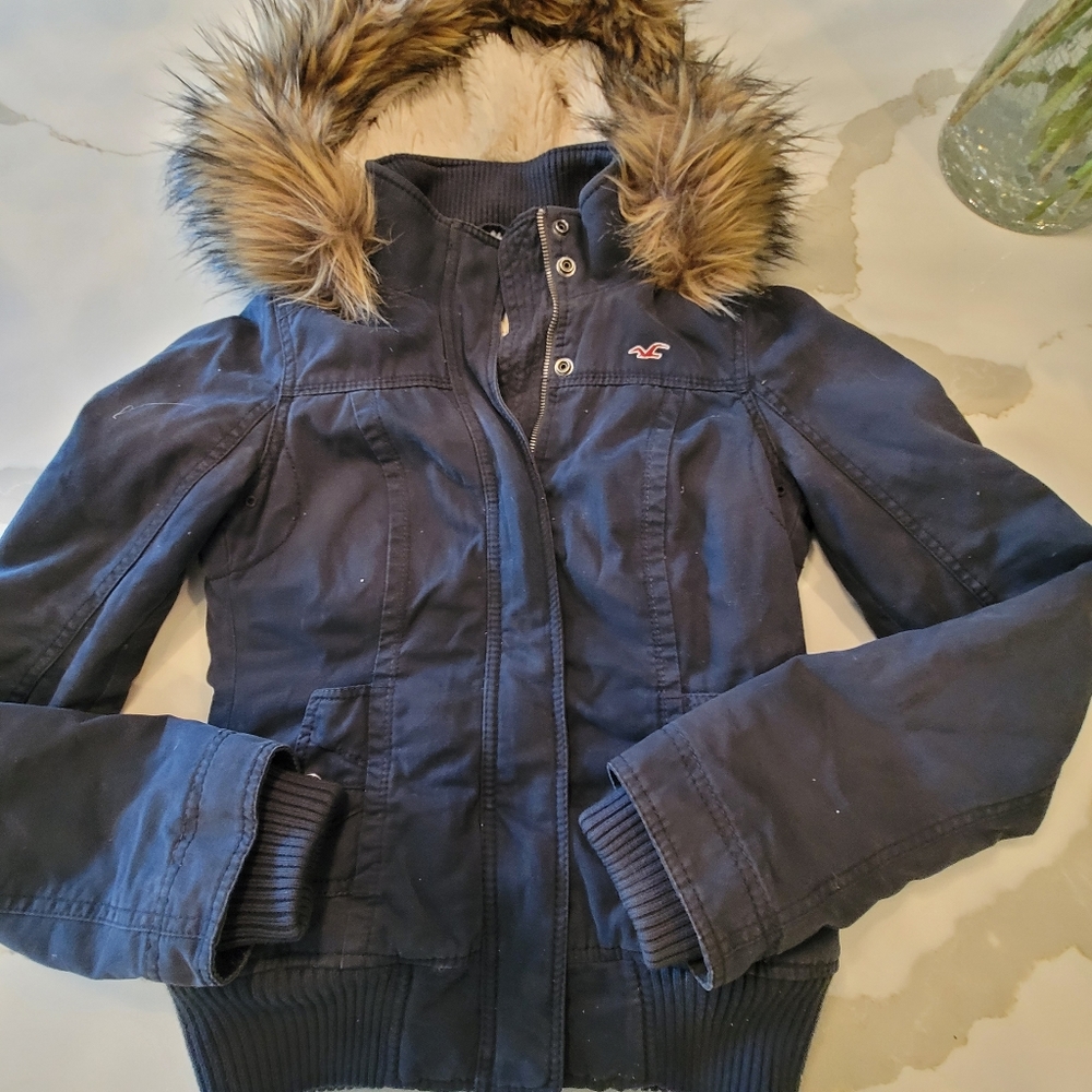 Hollister Navy Blue Small Women’s Jacket